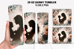 Mother&#039;s Day Skinny Tumbler 20oz Wrap Design Product Image 1