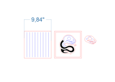 Halloween Snake Skull SVG laser cut file for Glowforge Product Image 3