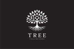 Golden Tree Logo Design Vector Illustration Product Image 3
