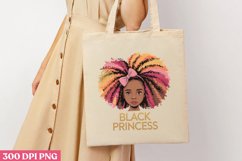 Black Princess PNG, Black History Month Sublimation PNG Product Image 3