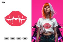 Lips SVG &amp; Clipart - Beauty Clipart Product Image 1