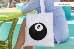 8 Ball SVG, Pool Ball SVG Product Image 3