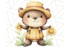 Halloween Animal Costumes PNG, Cute Spooky Animals Clipart Product Image 3