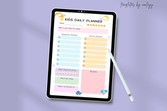 Kids Daily Planner Template | Editable Canva Orga Product Image 5