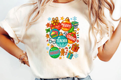 Merry Christmas Sublimation, Christmas Png Product Image 3