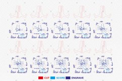 Personalized Mom And Kid Hands Rose Puzzle Sign SVG Product Image 2