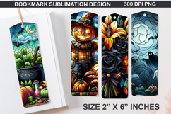 Bookmarks Sublimation - Halloween Holly Berries PNG Design Product Image 1