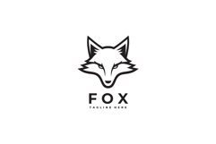 Fox Head Logo Design Vector Illustration Product Image 3