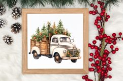 Cozy Christmas Farm Clipart, Christmas Clipart Product Image 3