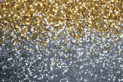Gold Silver Glitter Gradient Sparkle Background JPG Product Image 1