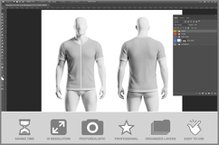 Mannequin Front View Jersey Product Image 2