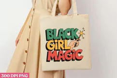 Black Girl Magic PNG, Black History Month Sublimation Product Image 3