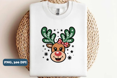 Christmas Reindeer PNG Sublimation design Product Image 2