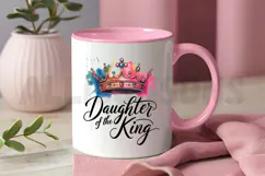 Daughter of the King Christian Sublimation PNG Product Image 3