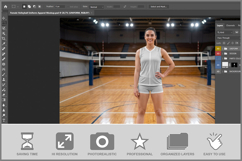 Female Volleyball Uniform Apparel Mo Product Image 2