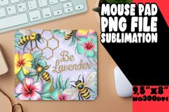 BLISSFUL DESK PAD ARTISTIC PNG, Bee Product Image 1