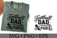 Football Dad Free Svg | Sport Svg | Shirt Svg Product Image 3