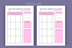 Daily Project Planner Printable | Task Breakdown &amp; Project Product Image 3