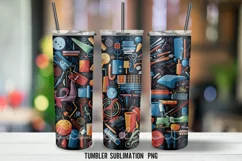 Back to school Tumbler Sublimation Desings Product Image 3