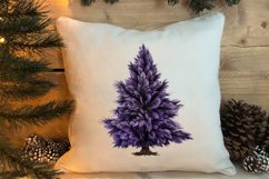 Lavender And Christmas Tree Sublimation Clipart Product Image 3