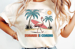 Summer Is Coming Sublimation, Retro Summer Png Product Image 2