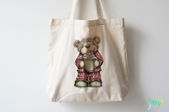 Whimsical Christmas Bears Clipart Product Image 3