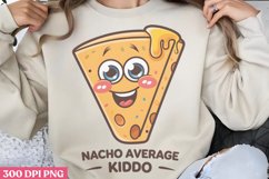 Nacho Average Kiddo PNG, Funny Puns Sublimation PNG Product Image 3