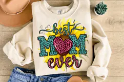 Best mom ever sunflower PNG sublimation | Mother's Day PNG T Product Image 10
