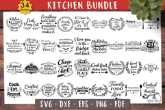 Kitchen Quote SVG Bundle design Product Image 2