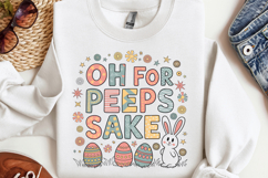 Oh for peeps sake PNG, Easter Design Sublimation PNG Product Image 3
