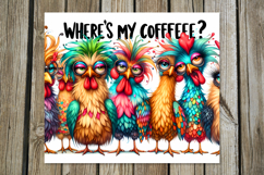 Morning animals | 8 skinny tumbler Sublimation designs Product Image 3
