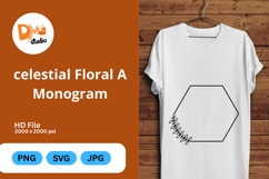 Celestial Floral Frame Product Image 1