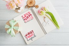 Retro Valentines Day Sticker Bundle, Retro Valentines PNG Product Image 3