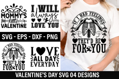 Valentine&#039;s Day SVG Design - If I Had Feelings They&#039;d Be For Product Image 1
