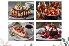 Strawberry Cheesecake Cutting Board, Cheesecake PNG Product Image 3