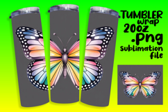 DYNAMIC PNG for 20oz Tumbler , Butterfly Product Image 1