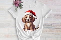 Cute Christmas Dog Sublimation Clipart, Cute Christmas Dog Product Image 3