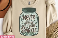 Never Let Anyone Dull PNG, Retro Motivation Sublimation P Product Image 3