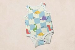 Cute Dinosaur Seamless Pattern Product Image 3