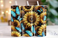 Sunflower Tumbler Wrap | Sublimation Product Image 1