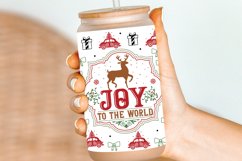 Christmas Can Glass Wrap SVG, Christmas Glass Wrap Svg Product Image 3