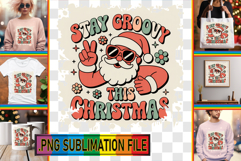 Timeless PNG TSHIRT Art, Funny Santa Product Image 1