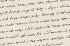 Sorel Lyrical Signature Script Font Product Image 3