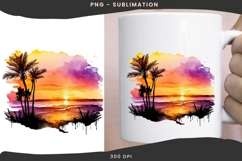 Sunset png design for T-shirts Product Image 3