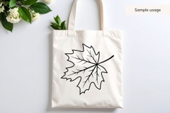 Hand Drawn Maple Leaf SVG Product Image 3