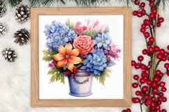 Beautiful Christmas Set Clipart, Beautiful Christmas Clipart Product Image 3