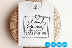 Sarcastic quotes SVG Design, Funny quotes svg design Product Image 3