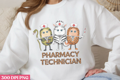 Pharmacy technician PNG, Pharmacy Technician Sublimation PNG Product Image 1
