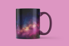 Purple Galaxy Art Digital Paper Product Image 3