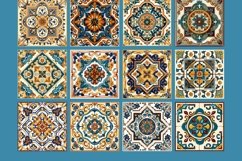 Spanish Tiles, Mediterranean Majolica, Digital Download Product Image 3